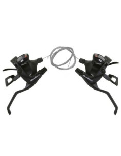 V Brake Trigger Shifter R&L 3x9 Speed STM-993 Black Sun...